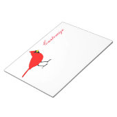 Bloc-note Red Cardinal Bird Thunder_Cove (Incliné)