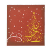 Bloc-note Red Christmas scene (Devant)
