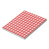 Bloc-note Red gingham (Tourné)