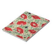 Bloc-note Red Poppy (Tourné)