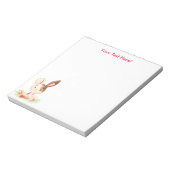 Bloc-note Red Watercolor (Tourné)