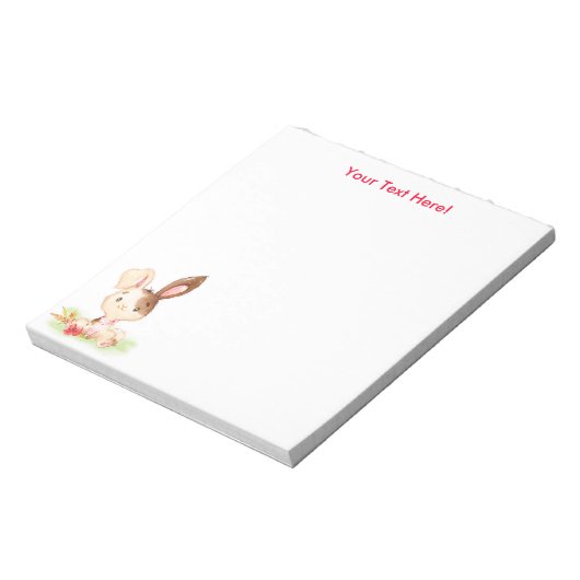 Bloc-note Red Watercolor (Tourné)