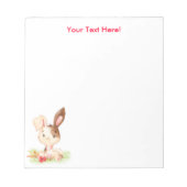 Bloc-note Red Watercolor (Devant)