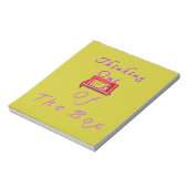 Bloc-note Réflexion à l'extérieur de la conception de boîte (Tourné)