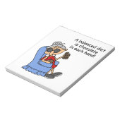 Bloc-note Régime équilibré de chocolat (Tourné)