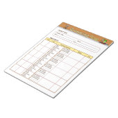 Bloc-note Registre de Toilettage de Chien (Incliné)