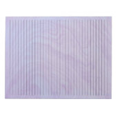 Bloc-note Règle de l'école à revêtement noir en marbre viole (Devant)