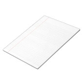 Bloc-note Règle du Collège Ligne Verte Classique (Incliné)