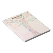 Bloc-note Reiki Master Rainbow Tree Personalized  (Incliné)