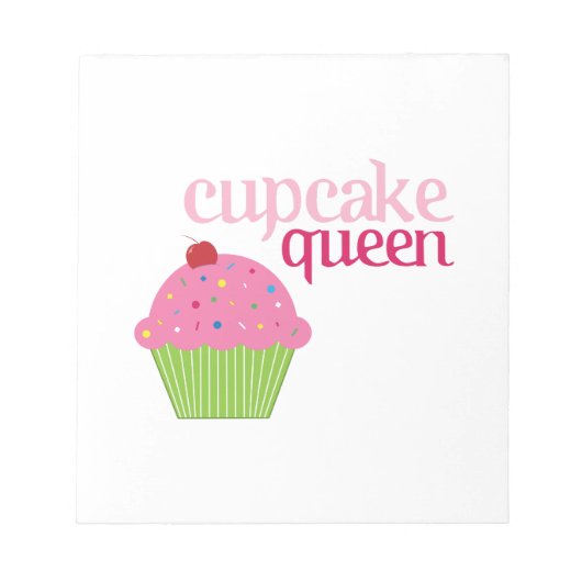 Bloc-note Reine Cupcake (Devant)