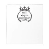 Bloc-note Reine féministe (Devant)