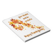 Bloc-note Remerciez Et Soyez Reconnaissants (Incliné)