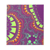 Bloc-note Remix arc-en-ciel violet (Devant)