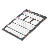 Bloc-note Remplacer l'enseignant pendant que vous étiez en d (Incliné)