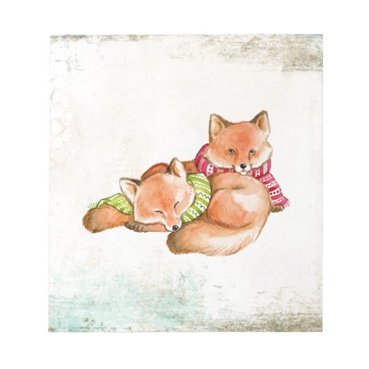 Bloc-note Renard (Devant)