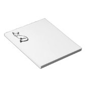 Bloc-note Renard argenté (Incliné)