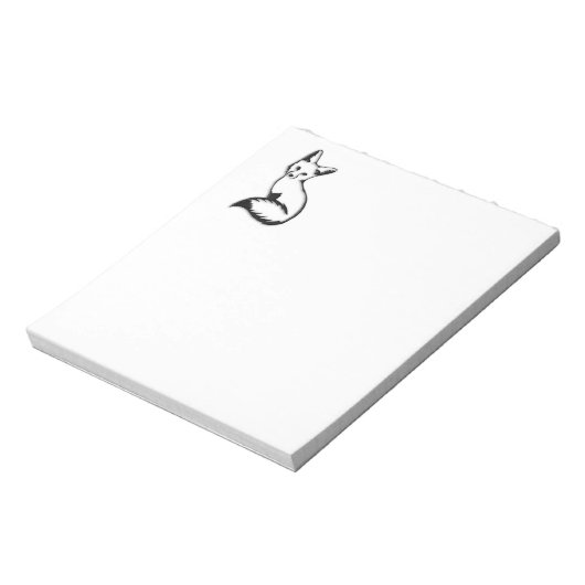 Bloc-note Renard argenté (Tourné)