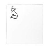 Bloc-note Renard argenté (Devant)