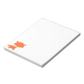 Bloc-note Renard orange (Tourné)