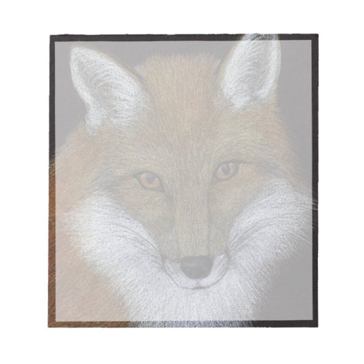 Bloc-note Renard rouge (Devant)
