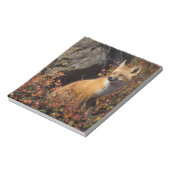 Bloc-note renard roux, Vulpes vulpes (Tourné)