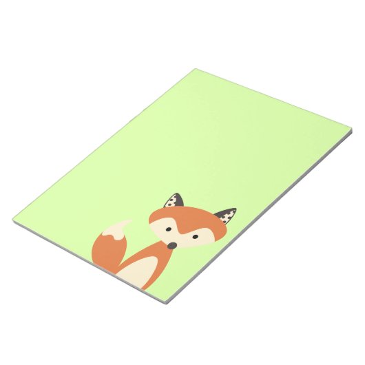 Bloc-note Renard rusé (Incliné)