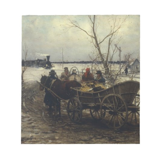 Bloc-note Rencontre avec le train (Devant)