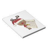 Bloc-note Renne de Rudy vilain ou NIC (Incliné)