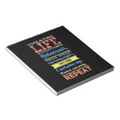 Bloc-note Répétition de la vie de théâtre (Incliné)