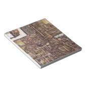 Bloc-note Réplique carte de la ville de La Haye 1649 (Incliné)