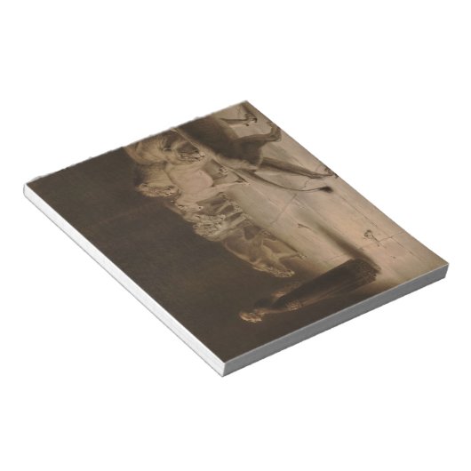 Bloc-note Réponse de Daniel au roi par Briton Rivière (Incliné)