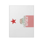 Bloc-note RÉPUBLIQUE DE CALIFORNIE Étoile Drapeau (Tourné)
