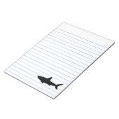 Bloc-note Requin nageant (Incliné)