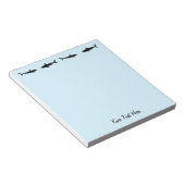 Bloc-note Requin vintage moderne - Requins Personnalisé (Incliné)