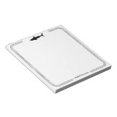 Bloc-note Requin vintage moderne - Requins Personnalisé (Incliné)