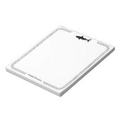 Bloc-note Requin vintage moderne - Requins Personnalisé (Tourné)