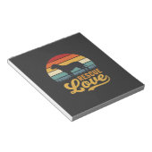 Bloc-note Rescue Love Retro Dog Sunset_1 (Incliné)