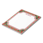 Bloc-note Restaurant de vacances Red Plaid (Tourné)