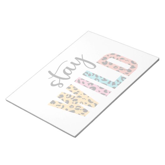 Bloc-note Restez à l'abri (Incliné)