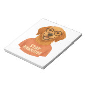 Bloc-note Restez Pawsitive (Tourné)