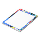 Bloc-note Résumé de couleur audacieux  (Tourné)