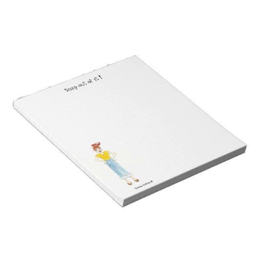 Bloc-note Retire-toi (Incliné)