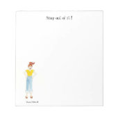 Bloc-note Retire-toi (Devant)