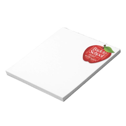 Bloc-note Retour à l'école (Tourné)