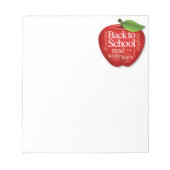 Bloc-note Retour à l'école (Devant)