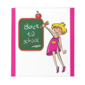 BLOC-NOTE RETOUR À L'ÉCOLE (Devant)