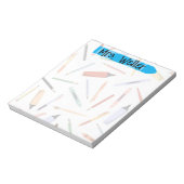 Bloc-note Retour à l'offre scolaire Personnalisé (Tourné)