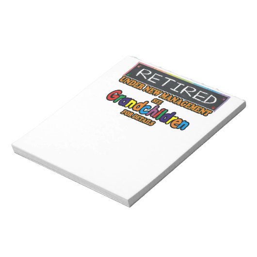 Bloc-note Retraité Sous Nouvelle Gestion (Tourné)