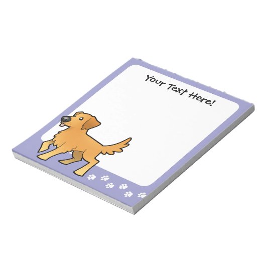Bloc-note Retriever (Tourné)