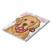 Bloc-note Retriever doré (Tourné)